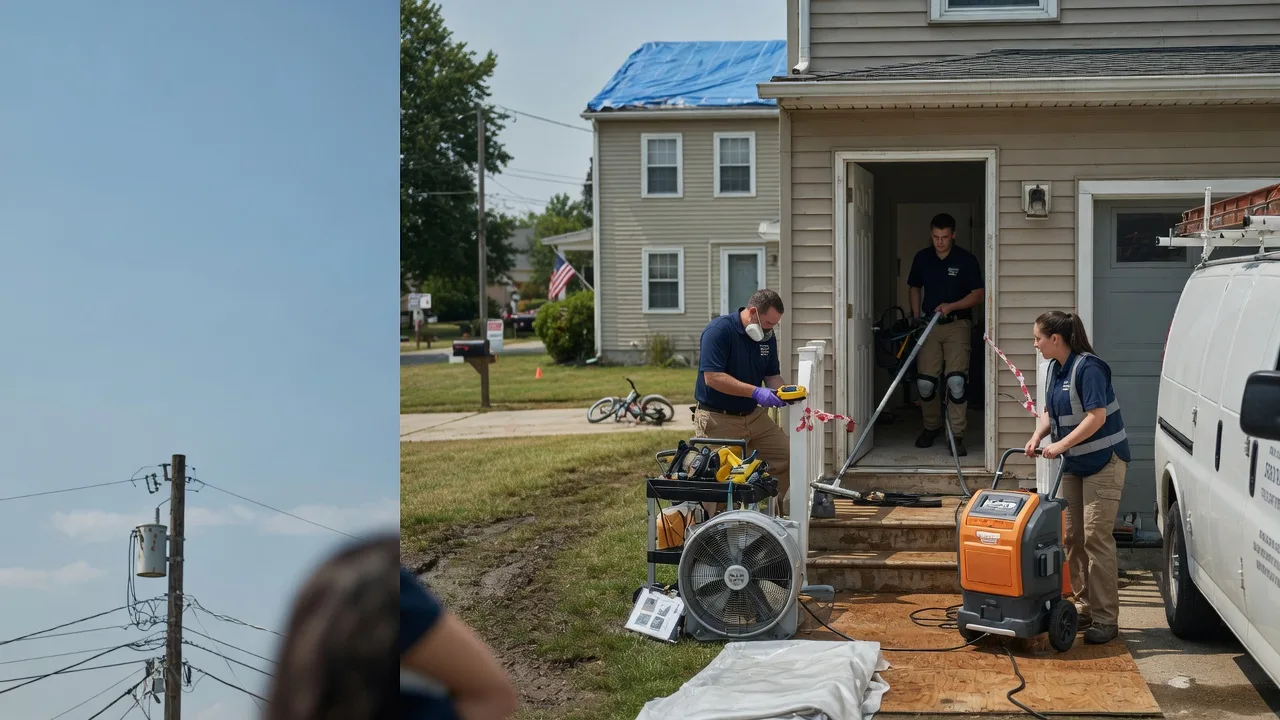 Water Damage Repair in Woodson, TX near me